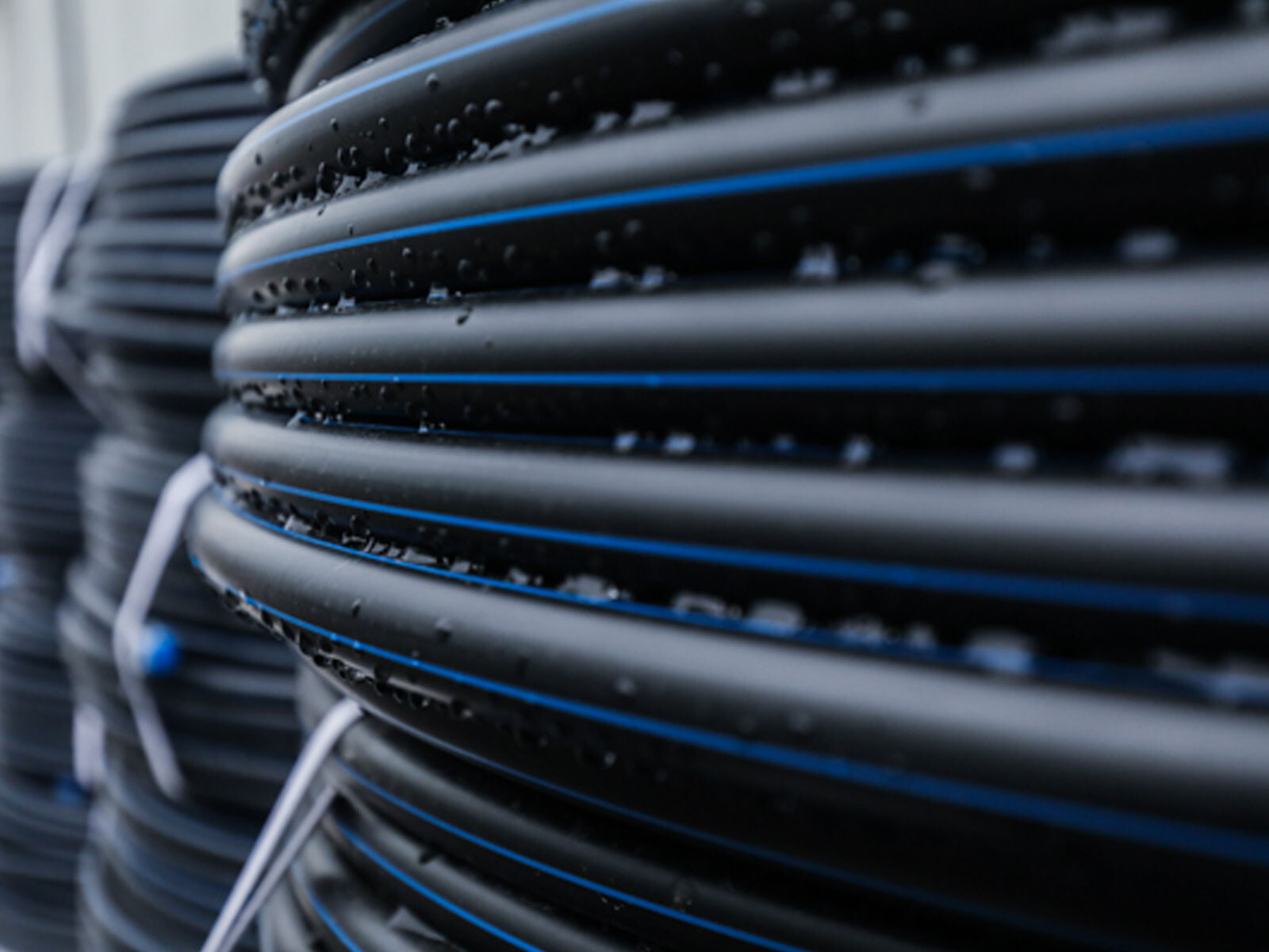 Кольцевая труба HDPE100 для водоснабжения 