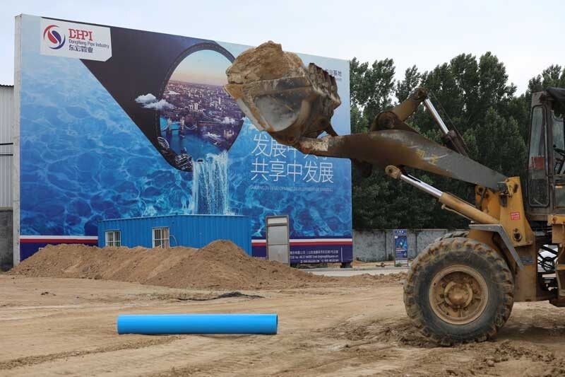 pvc-o pipe shock resistance test-1