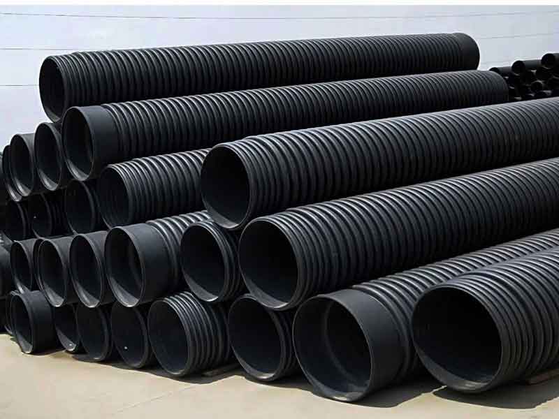 Двухстенная гофрированная труба HDPE
