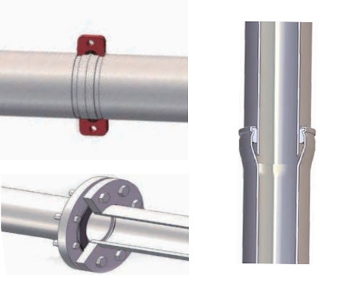 Антикоррозионная система соединения металлических труб