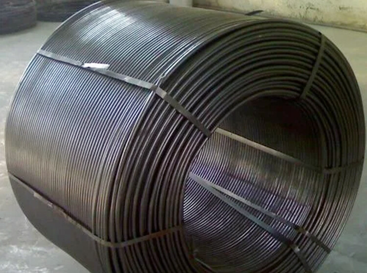 Solid core pure calcium wire