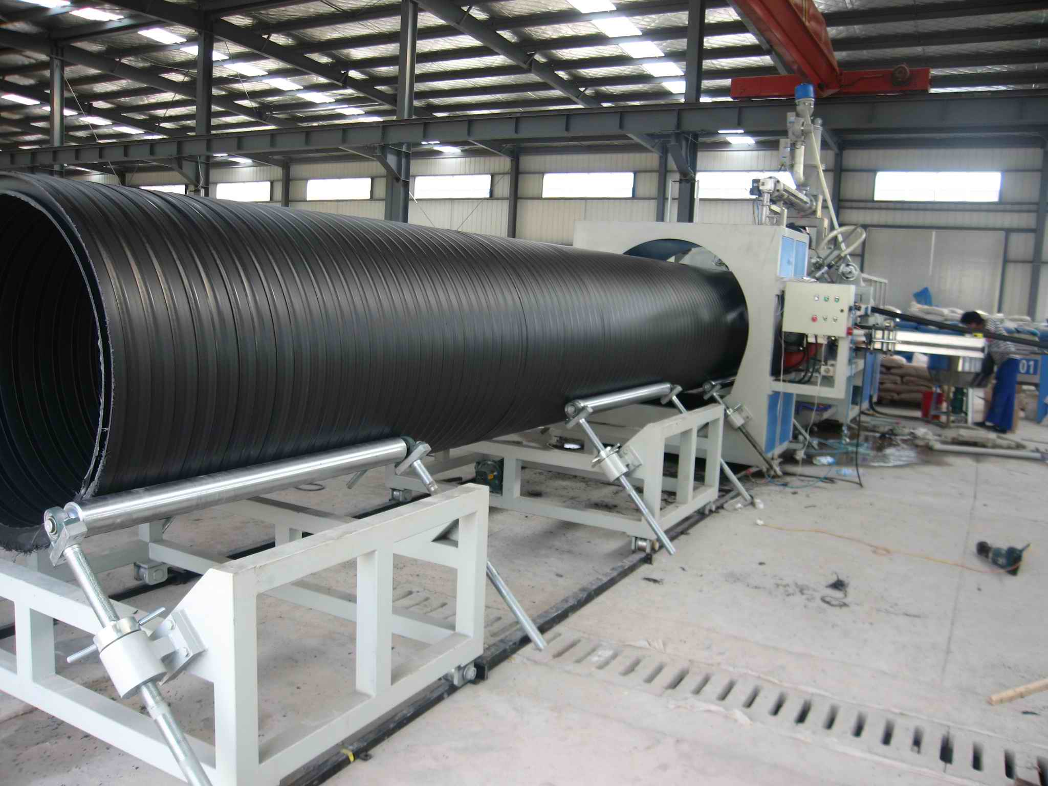 Large Diameter Hollow Spiral Pipe Production Line
