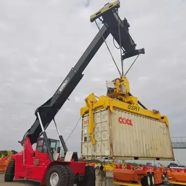Side Titling Container Spreader