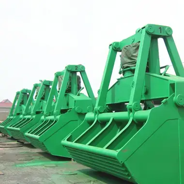 Electric-Hydraulic Clamshell Grab