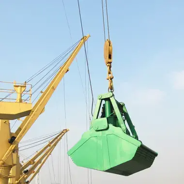 Electric-Hydraulic Clamshell Grab