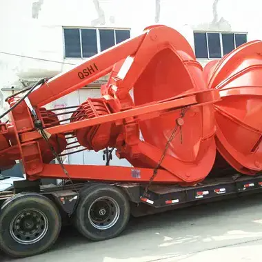 Mechanical Orange Peel Grab