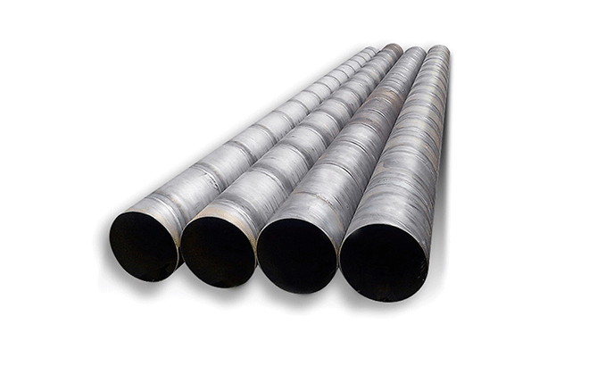 Spiral welded pipe