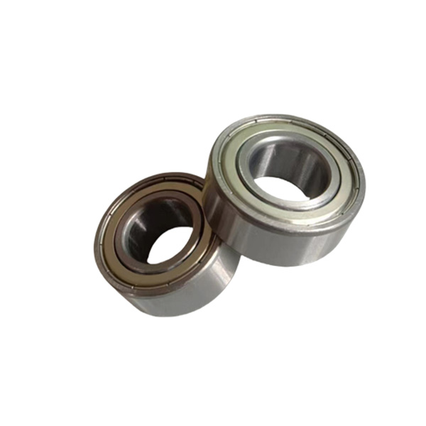 Double row angular contact deep groove ball bearing