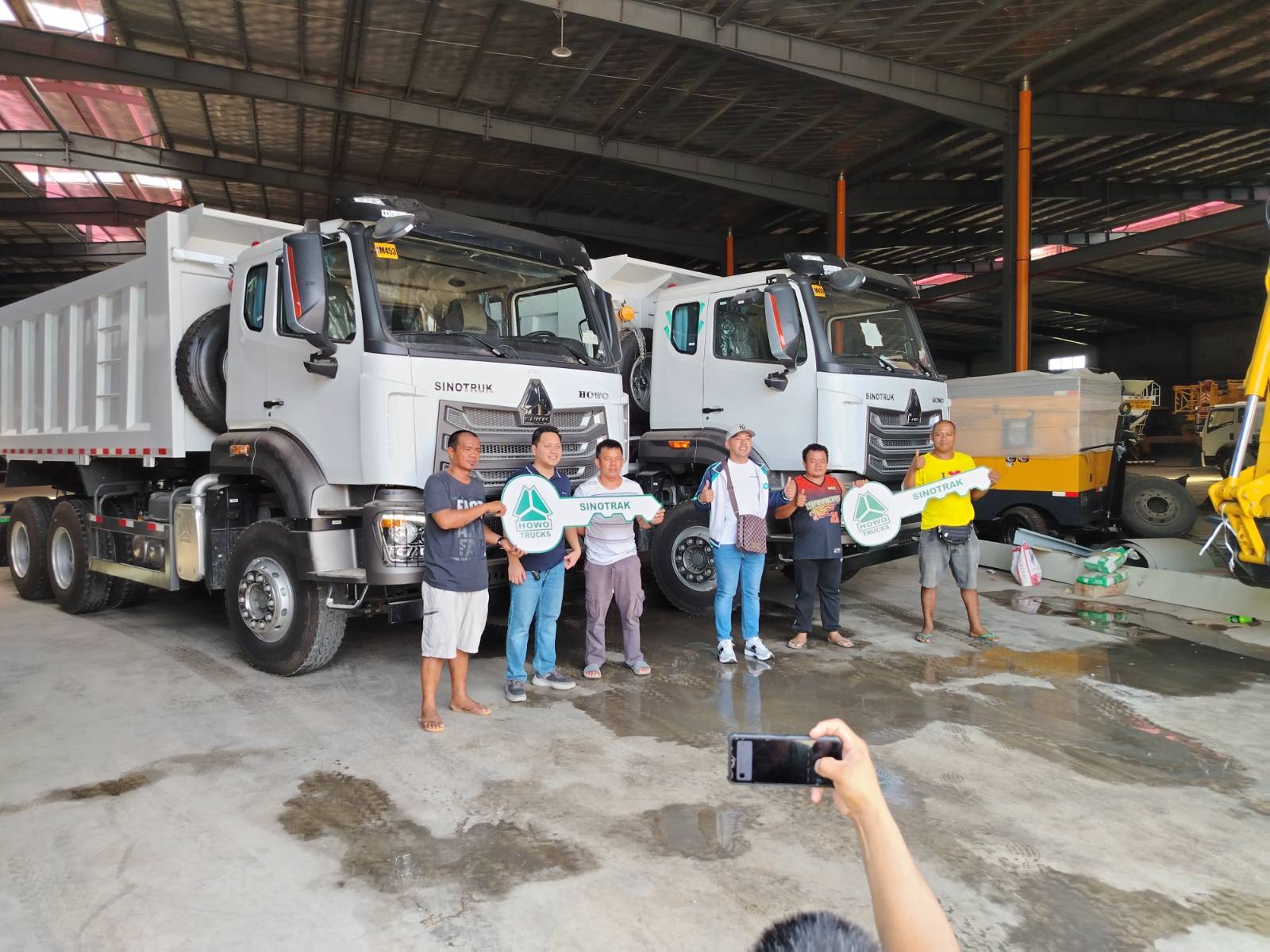 Customer Visit Leads to Successful Dump Truck Order in the Philippines