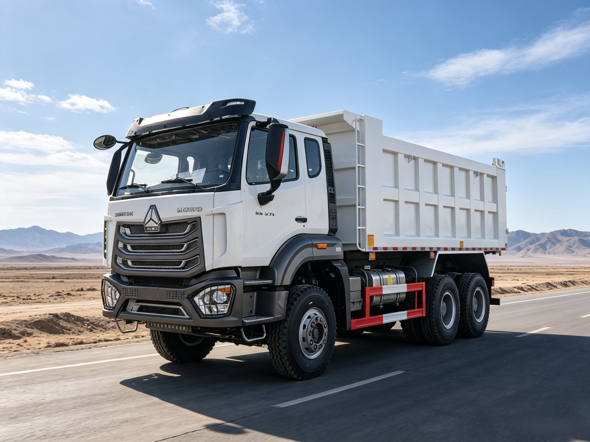 HOWO NX 4×2 & 6×4 Dump Truck: Full-condition Heavy Haul Reliability Record