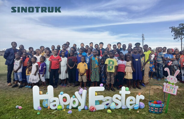 Sinotruk Held Easter Public Welfare Activity in Africa