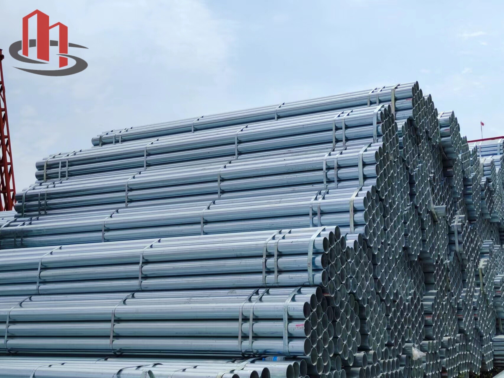 S220/250/280/320/350/550GD+Z Galvanized steel pipe