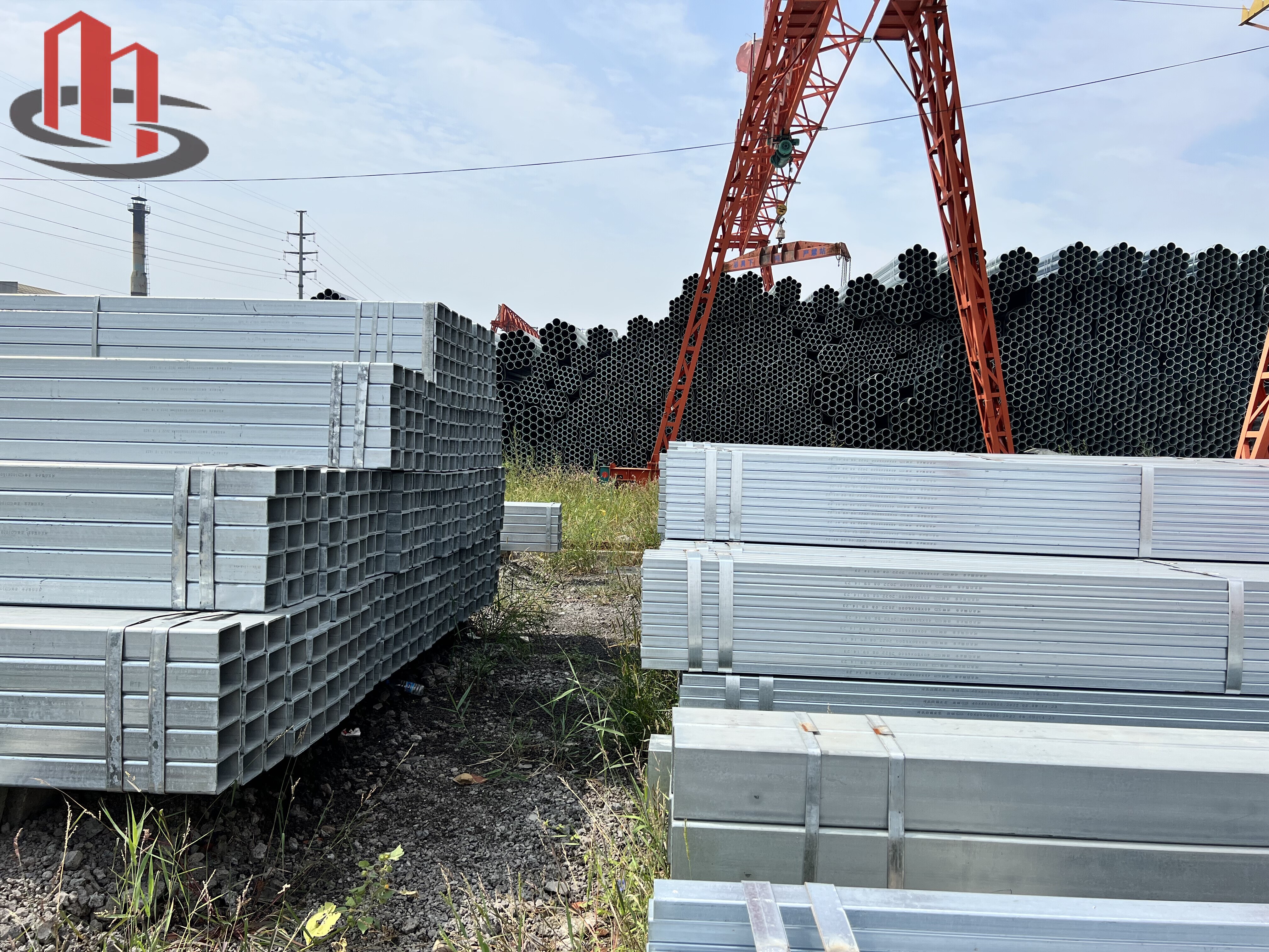 DX51D+Z/DD51D+Z (HR) Galvanized Steel Square Pipe