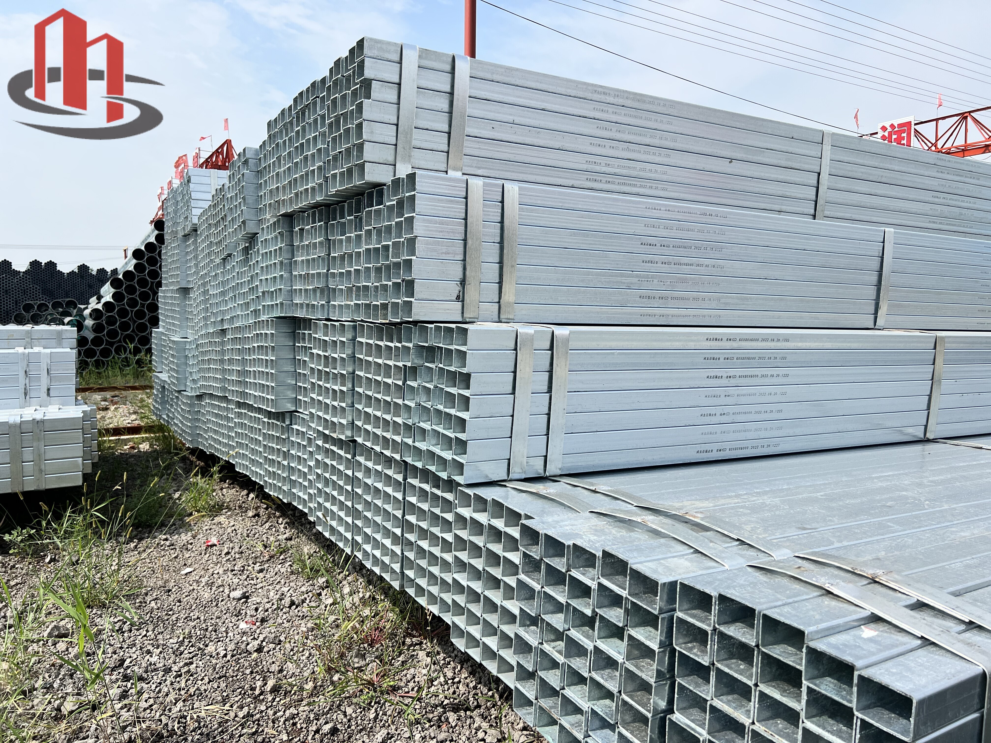 DX51D+Z/DC51D+Z (CR)  Galvanized Steel Square Pipe