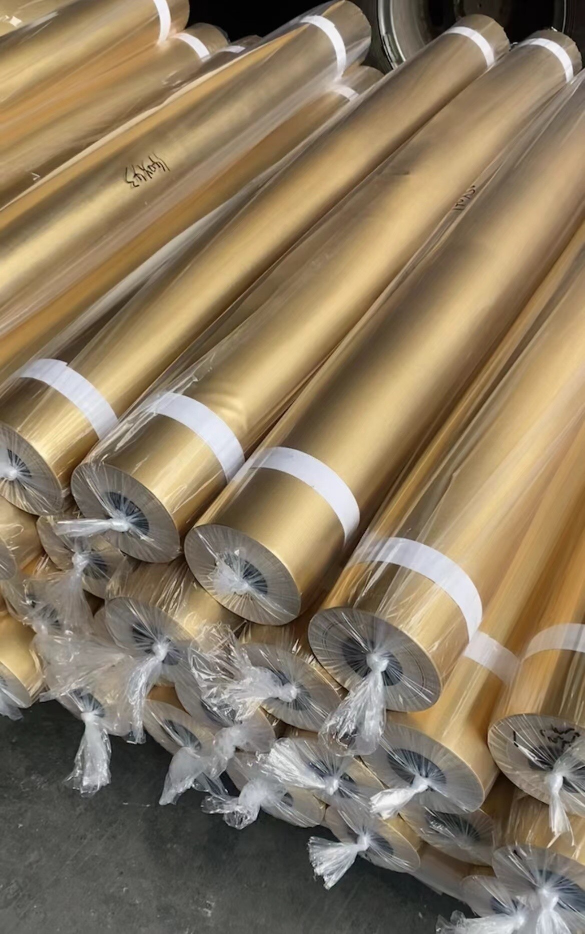 Eco solvent golden canvas 