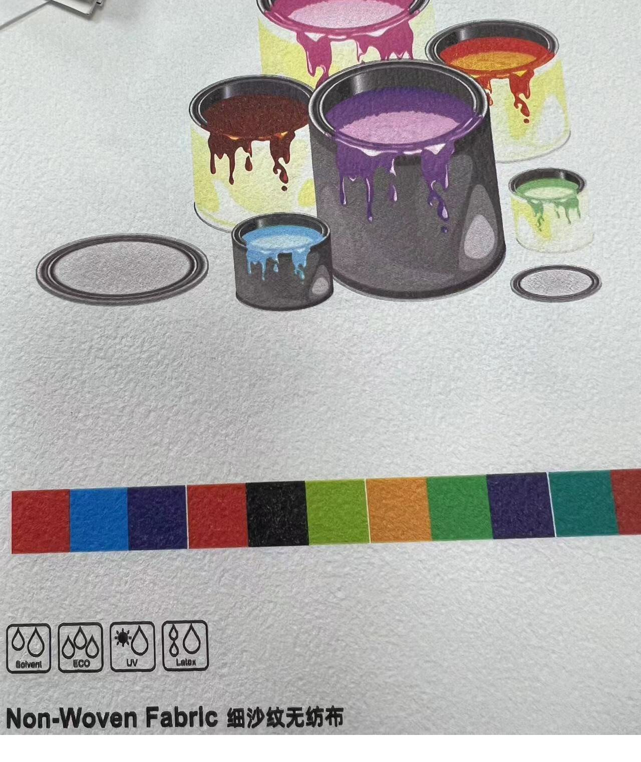 Non woven wall fabric  fine sand texture 