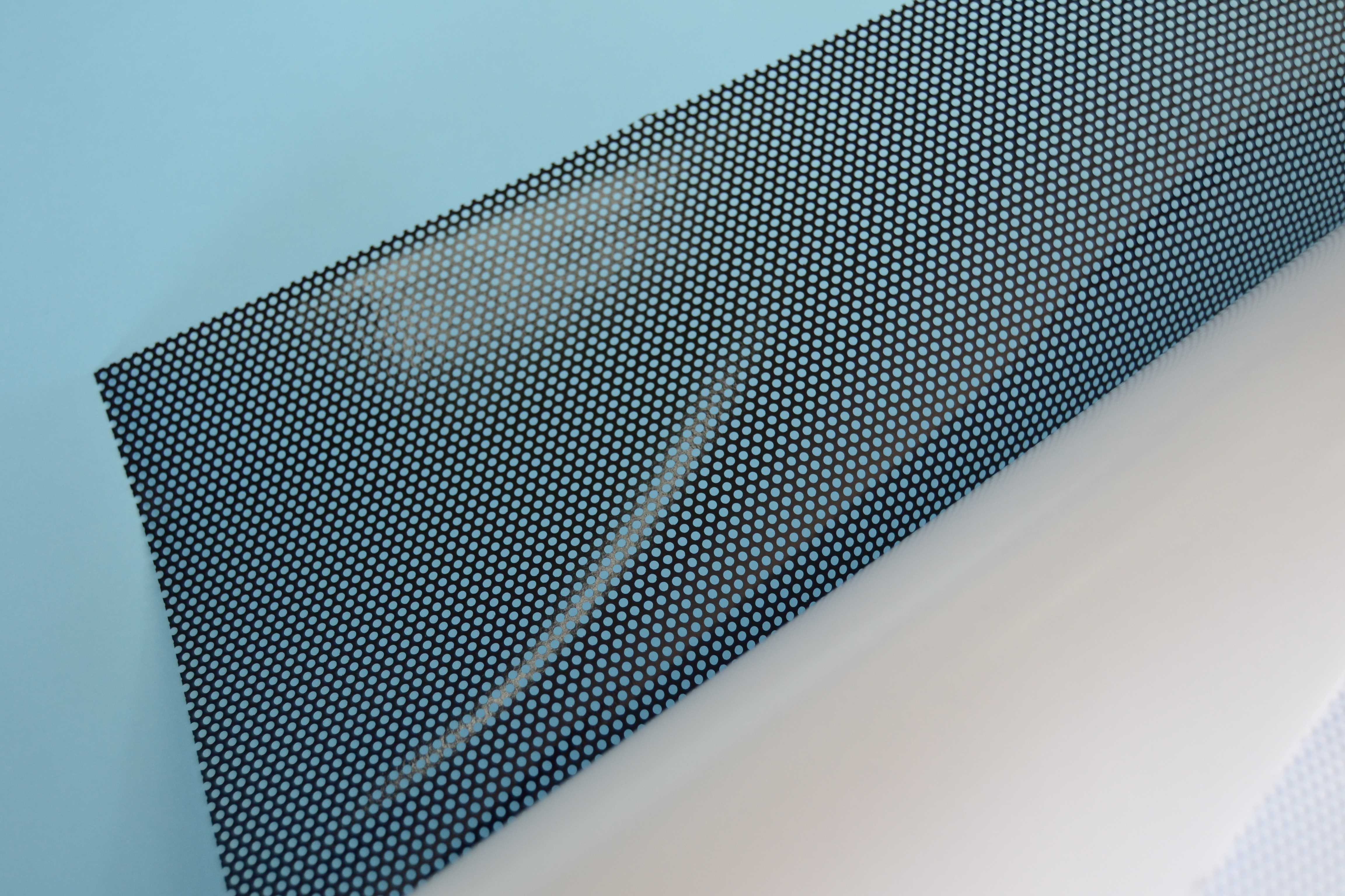 UV printing one way vision vinyl