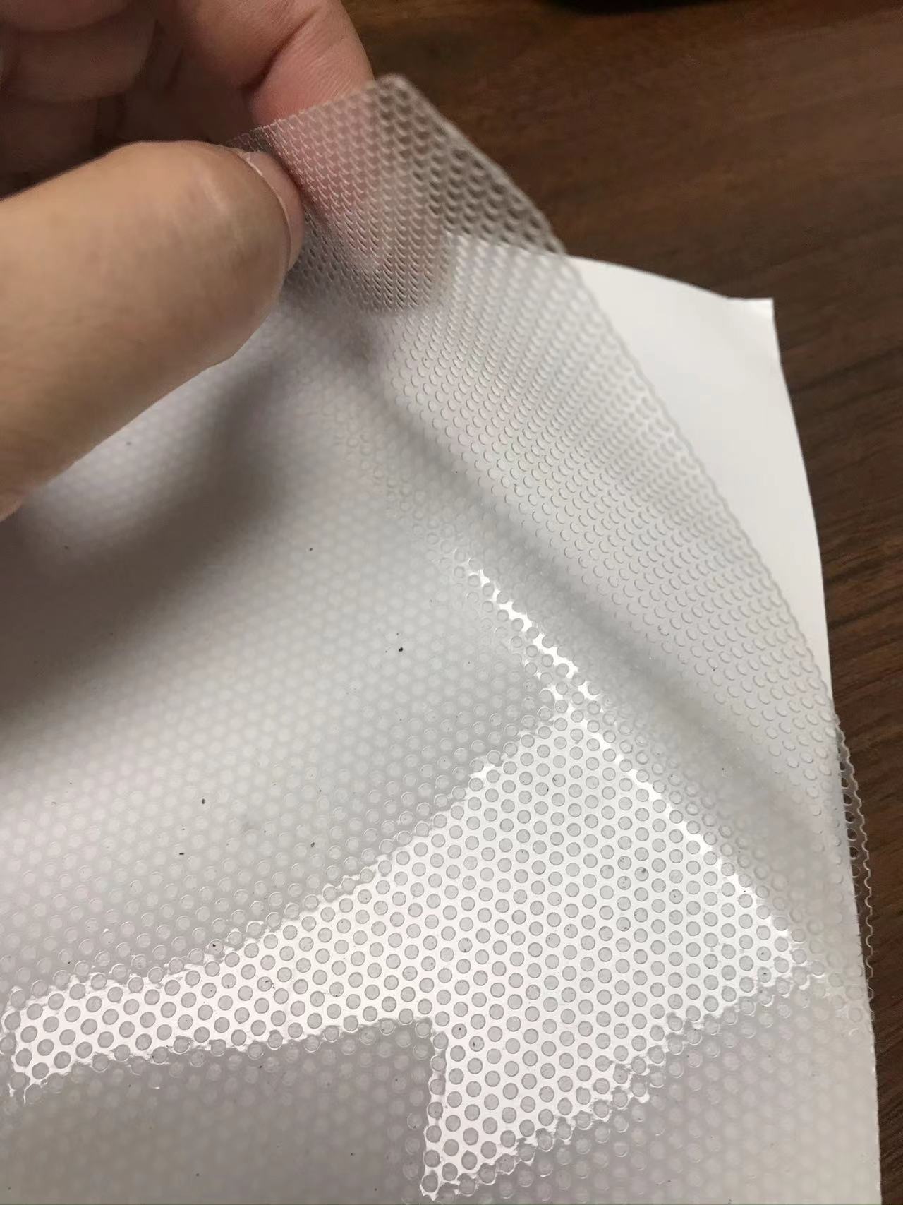 transparent one way vision vinyl