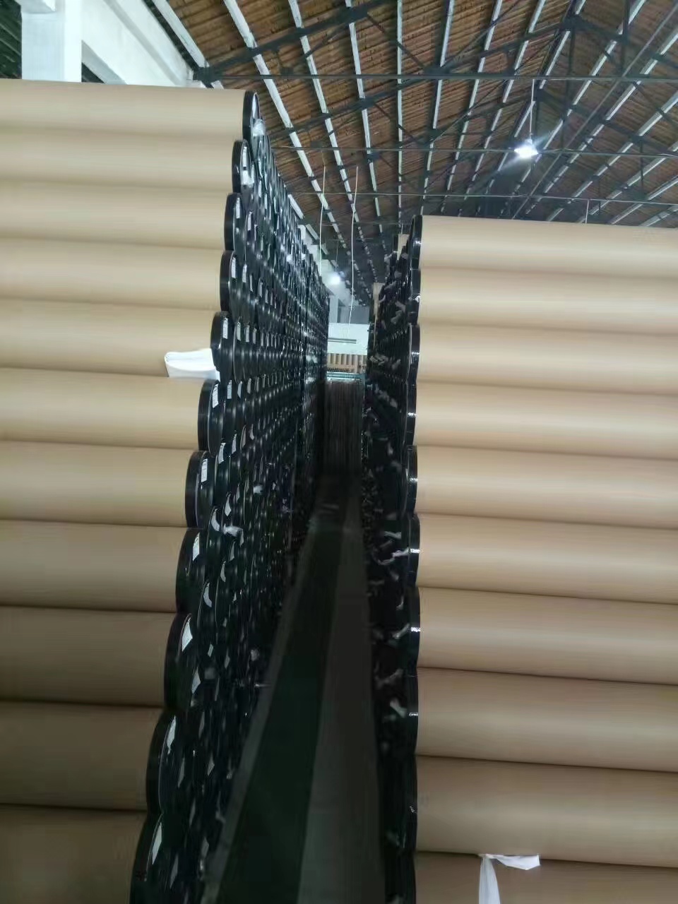 Hot laminated frontlit PVC banner gray back