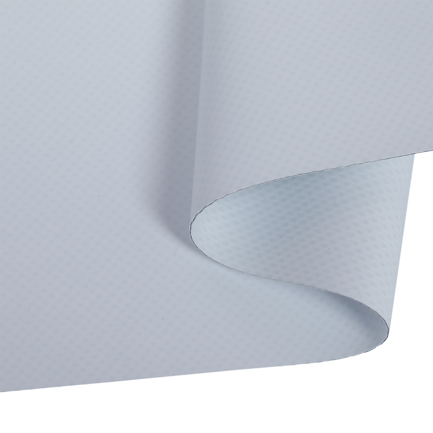 Hot laminated frontlit PVC banner white back