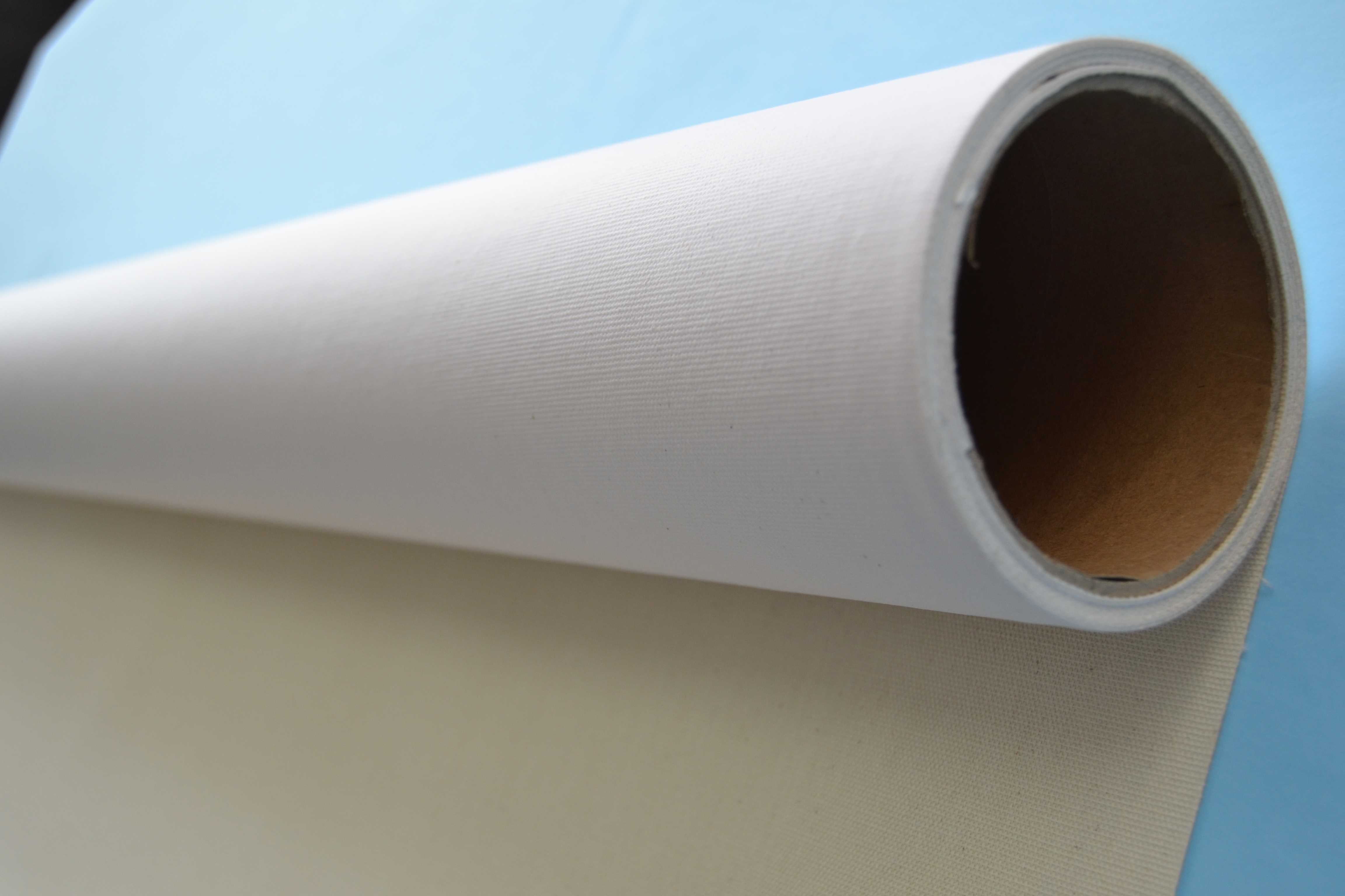 Eco solvent pure cotton canvas yellow back matte