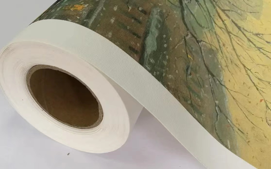 Waterproof pure cotton art canvas