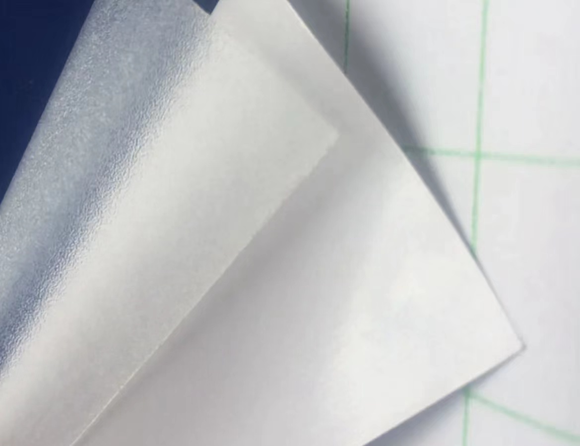 floor graphic cold lamination pvc film coarse grain