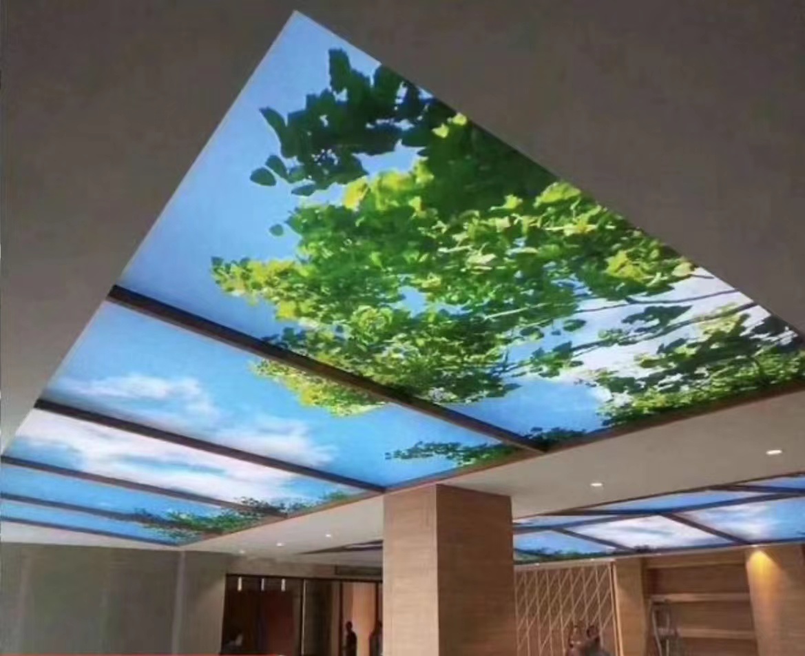 ceiling soft pvc film backlit 220um