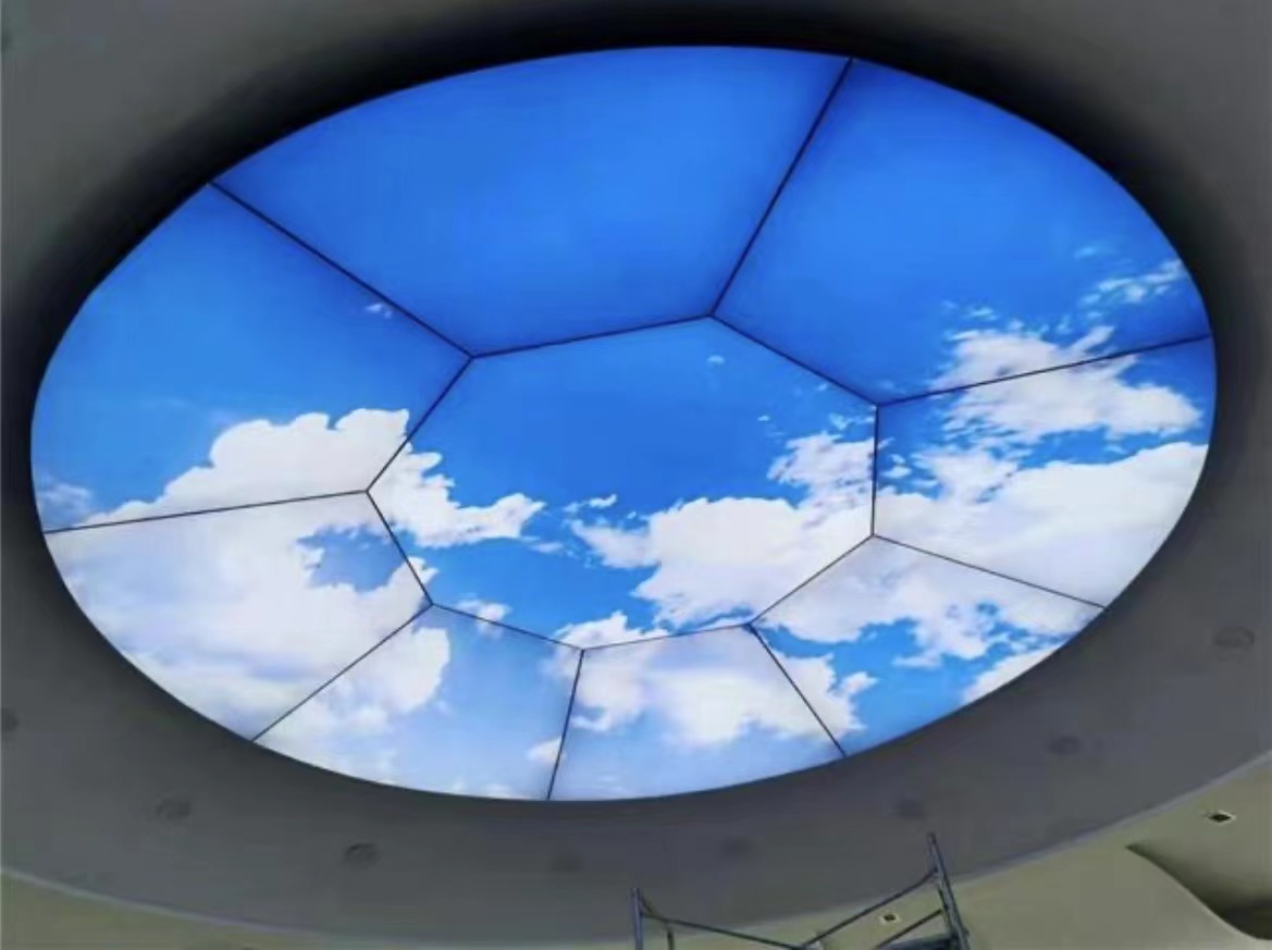 ceiling soft pvc film backlit 180um