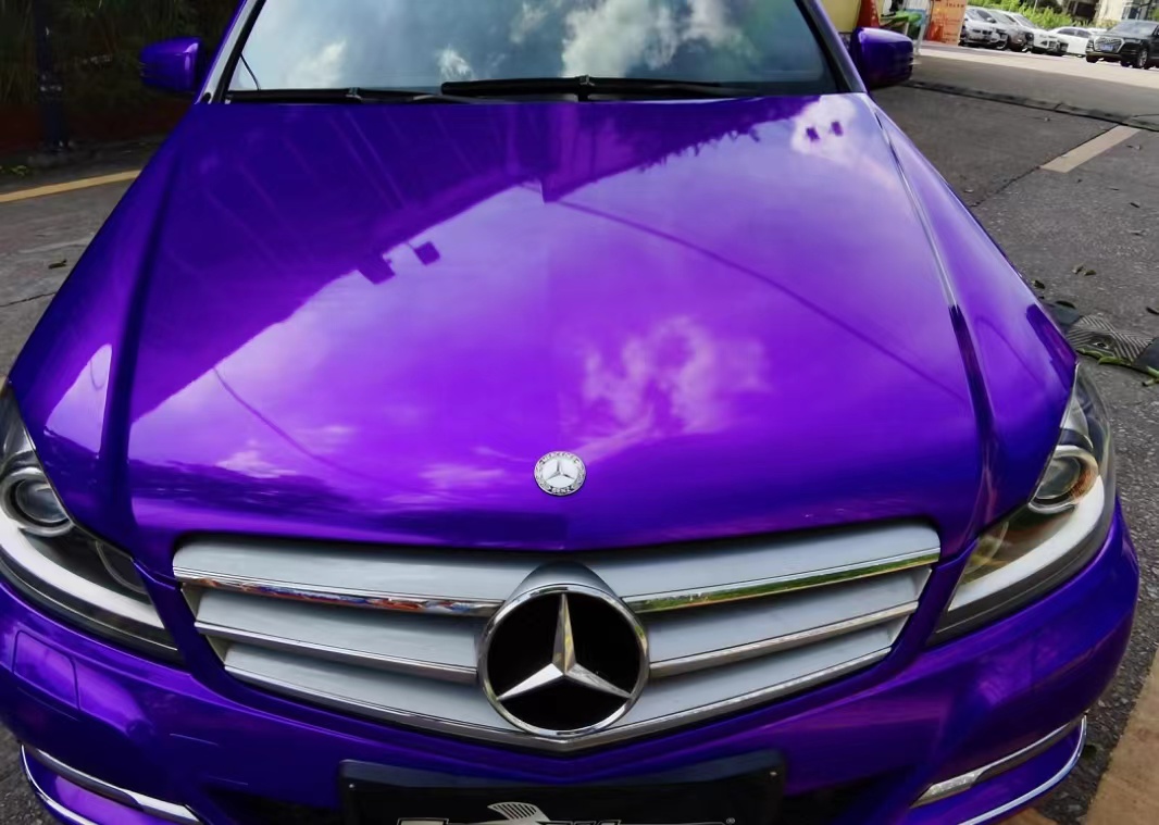 Colour car wrap film