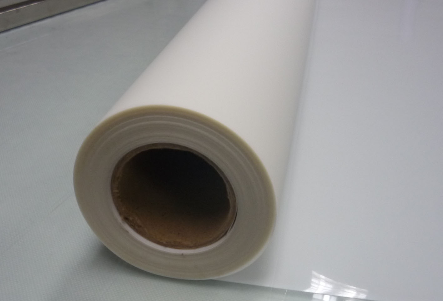 Waterproof front printing backlit PET film