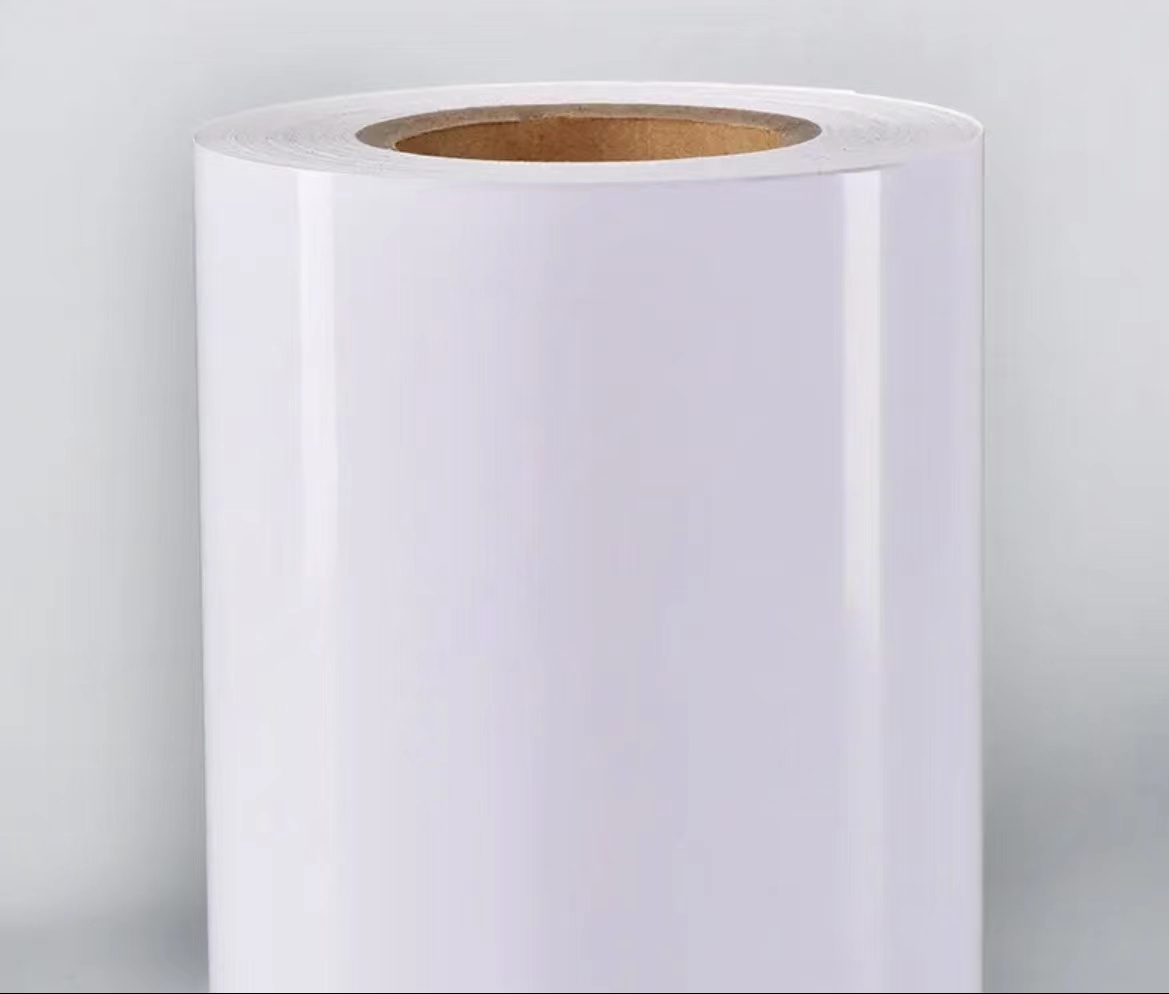 Inkjet white Vinyl S/A Glossy(for Dye ink)