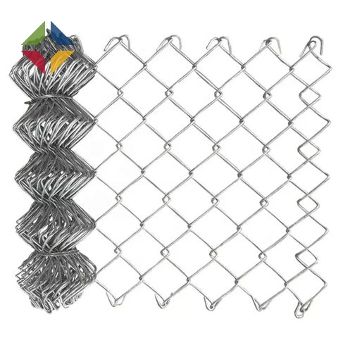 Galvanized Diamond Chain Link Fence