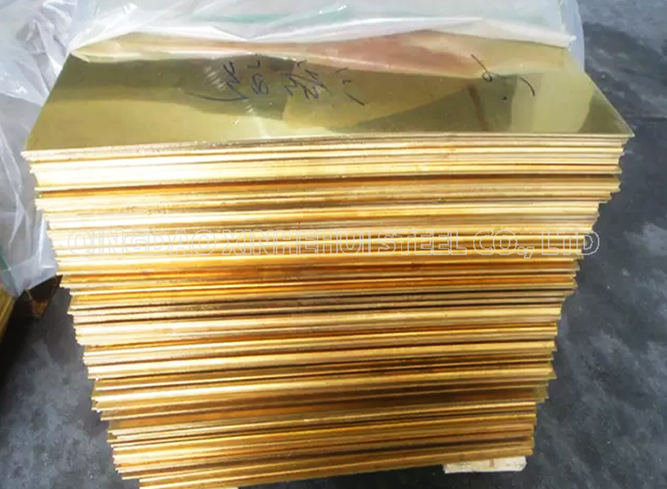 Brass plate