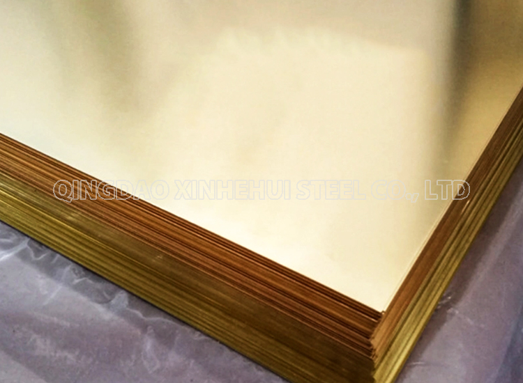 Brass plate