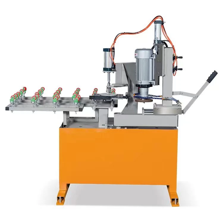 Glass chamfering machine