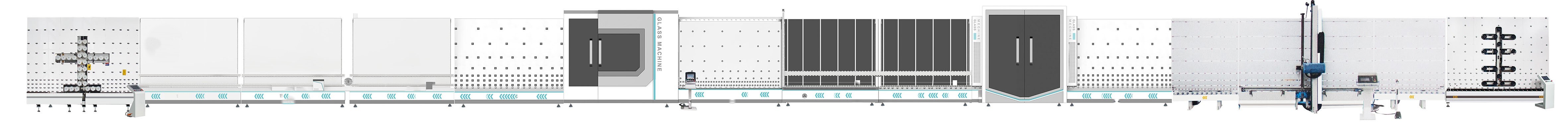 2540 insulating glass production line