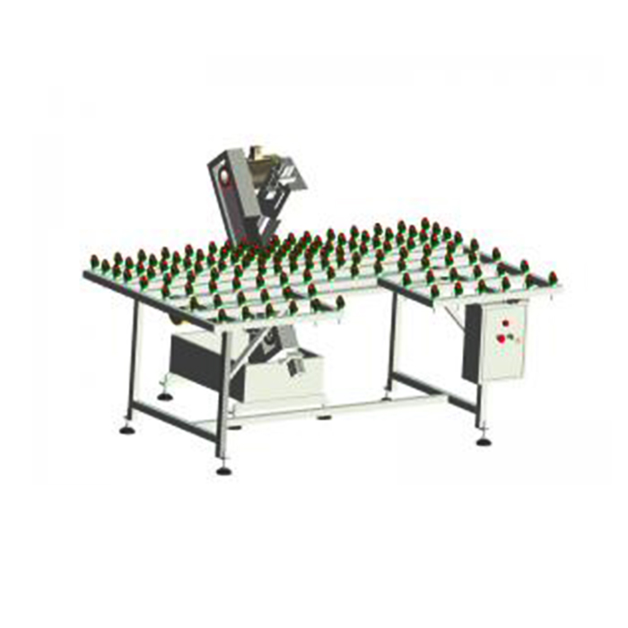 Shower type belt edging machine