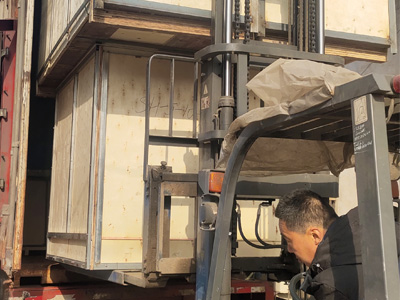 December 2023, agent export equipment shipment