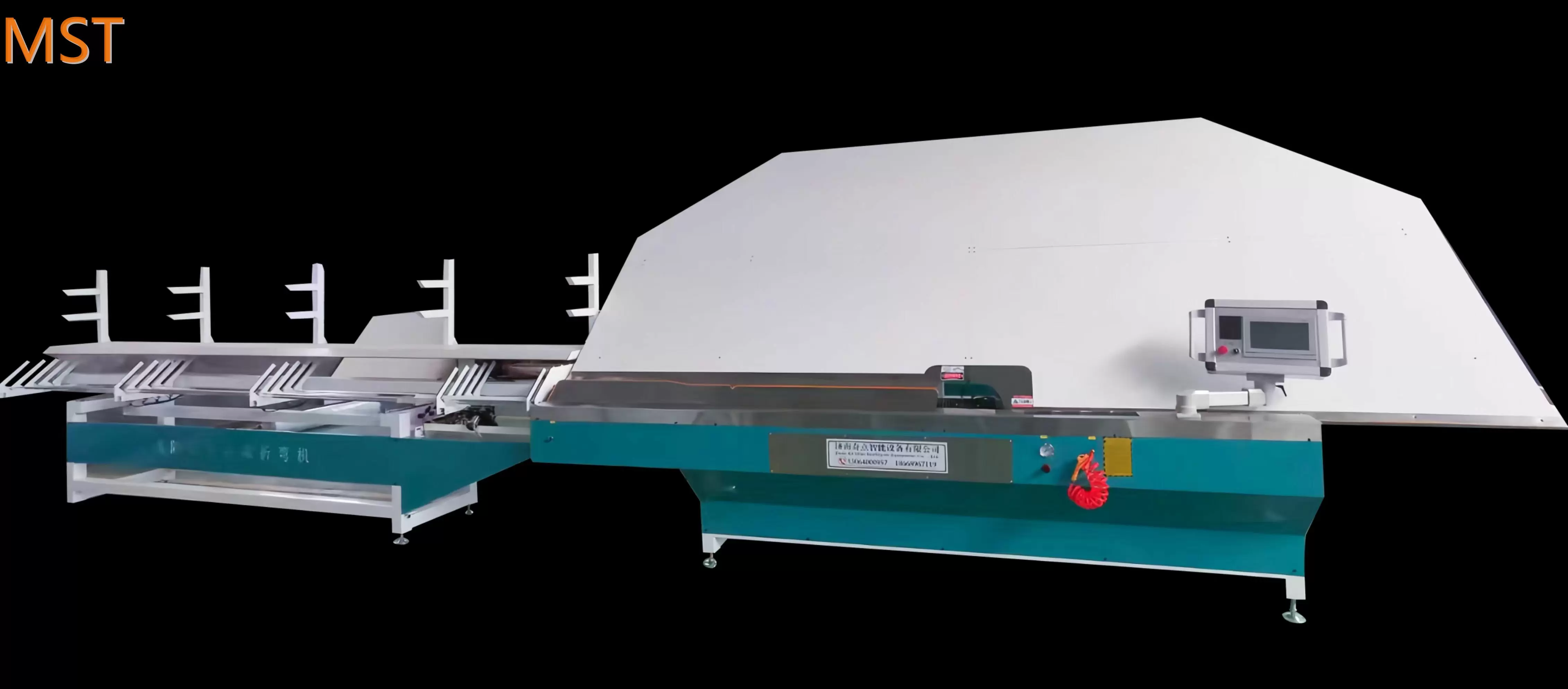 Aluminum strip bending machine