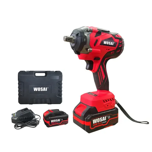 20V Cordless Brushless 850NM impact wrench-Wosai Mechanical
