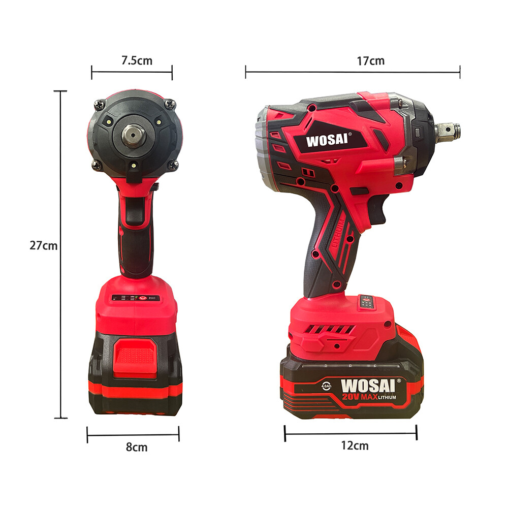 20V Cordless Brushless 850NM impact wrench