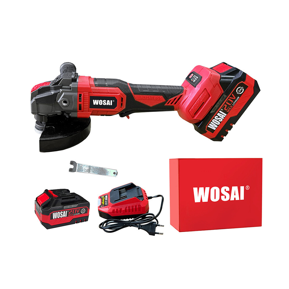 20V brushless cordless angle grinder
