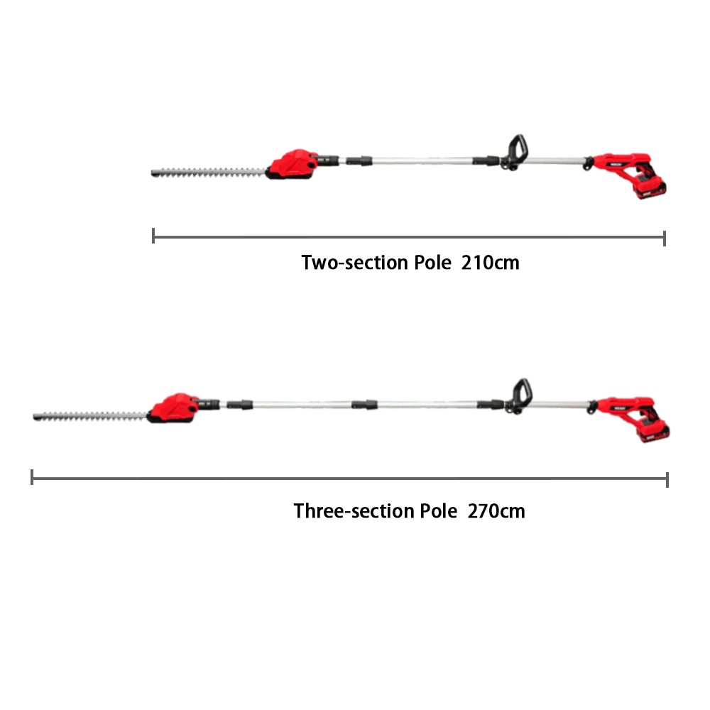 20v Cordless Brushless Multi-Function Pole tool( Hedge Trimmer & Chainsaw)