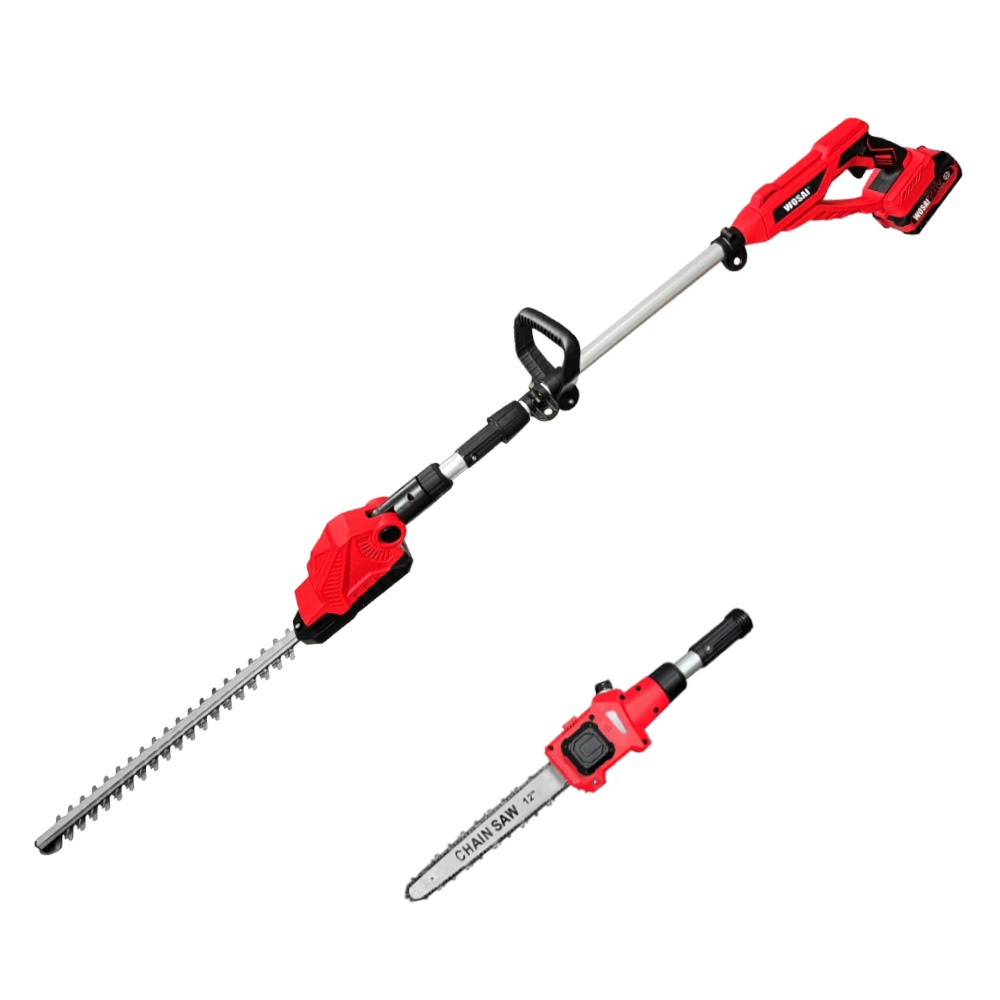 20v Cordless Brushless Multi-Function Pole tool( Hedge Trimmer & Chainsaw)