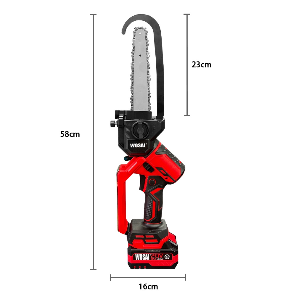 20v 8 inch Cordless brushless Fully Automatic Feed Chainsaw