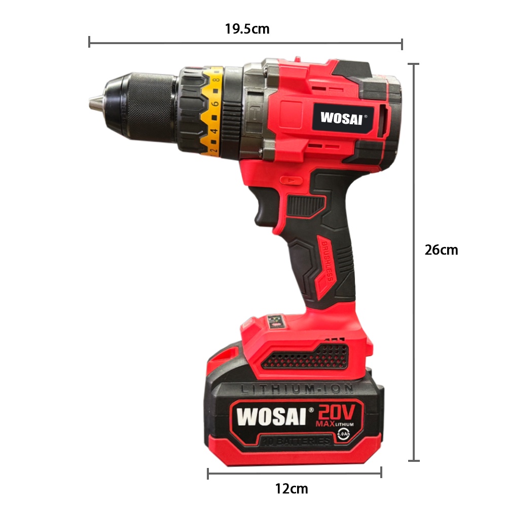 20v Cordless Brushless 13mm drill(DY/MT)