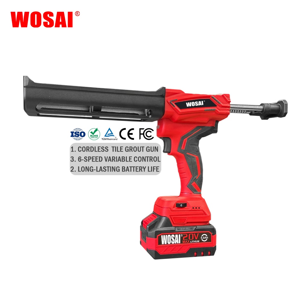 20V Cordless Double Line Caulk Gun