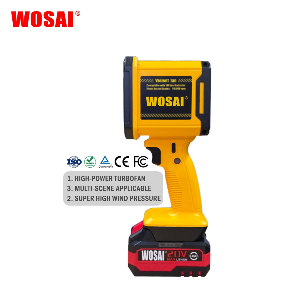 20V Brushless Cordless Turbo Air Blower