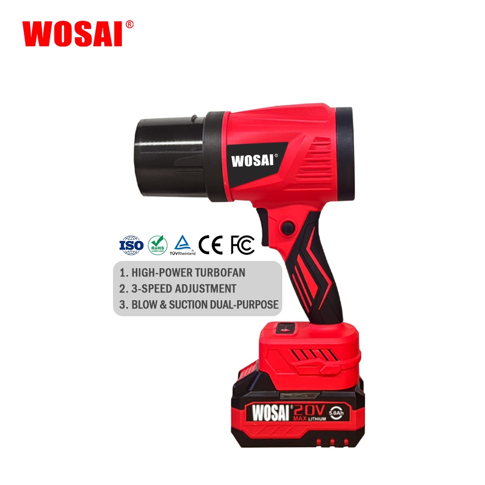 20V Brushless Cordless Turbo Air Blower(No Whistling Sound）